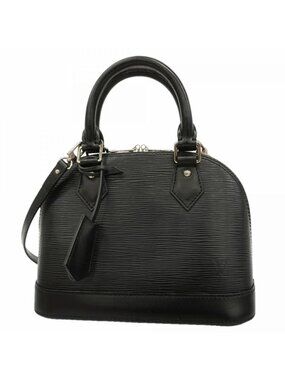 Louis Vuitton Handbag Epi Alma BB Noir Black 2-Way Bag